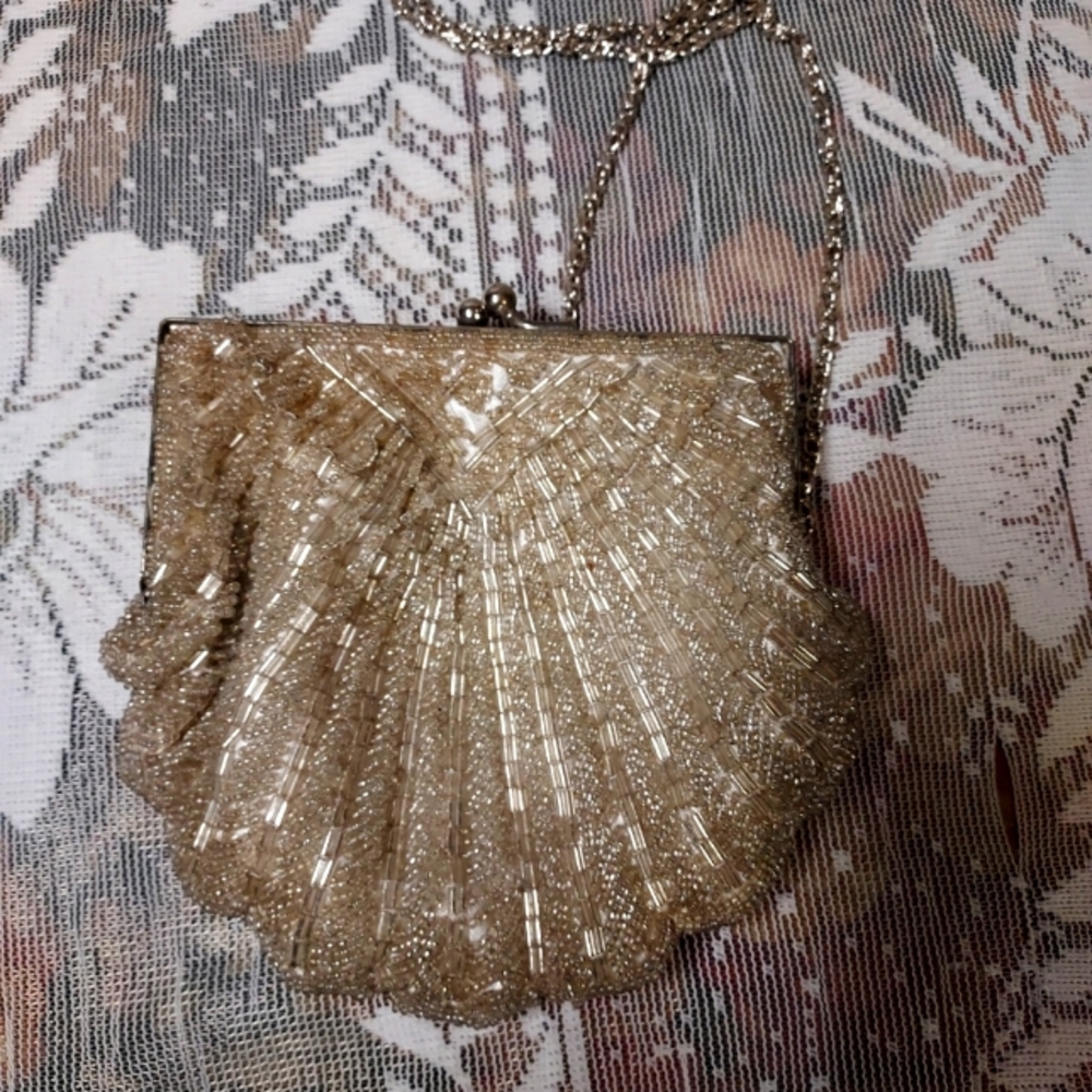 La Regale Embellished Party Evening Clutch Bag 6"